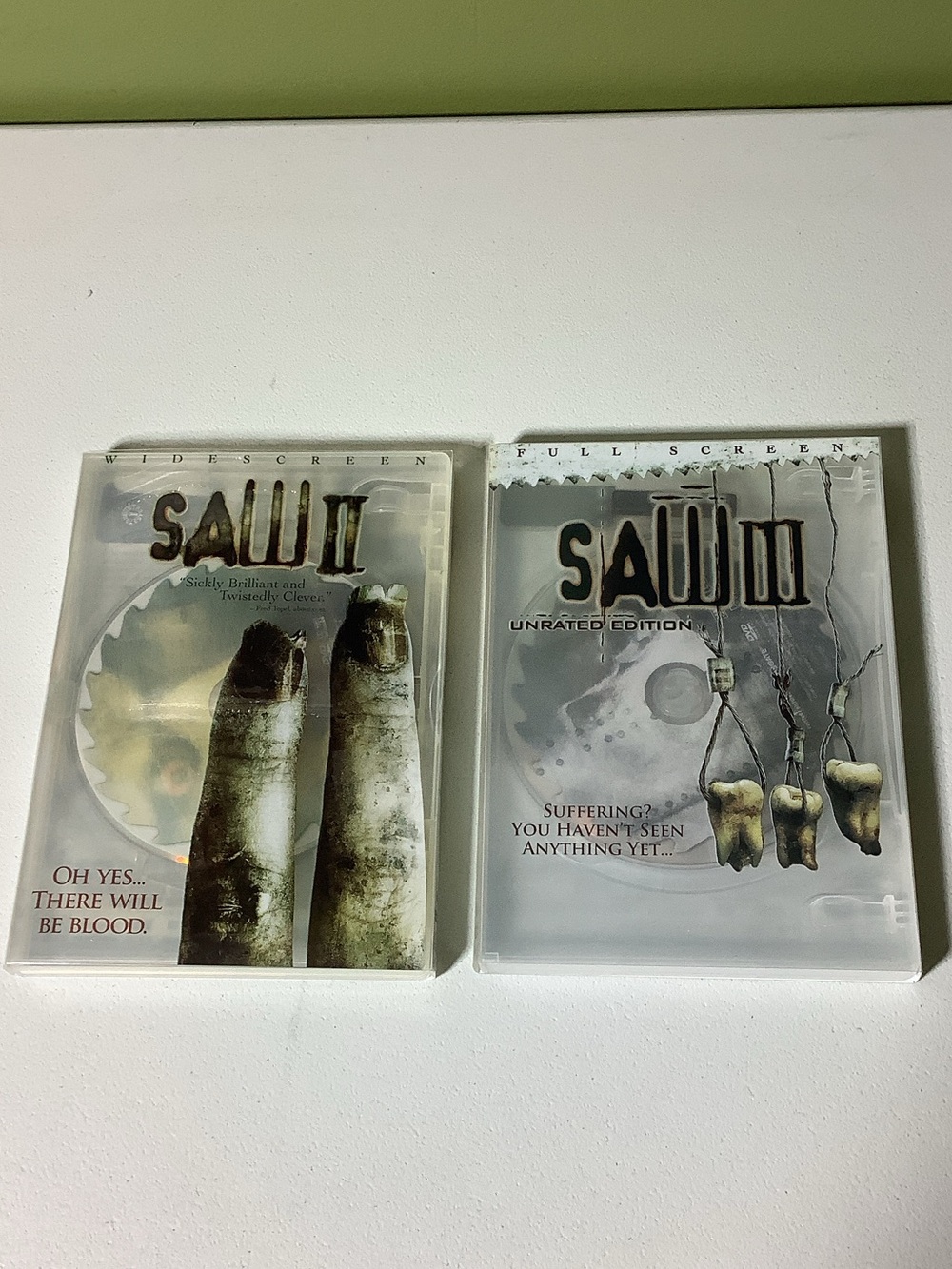 Saw II & III DVD Bundle